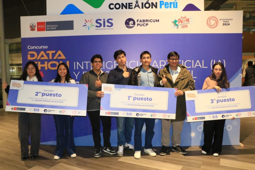 Investigación en Salud: SIS y Fabricum premian soluciones IA en el Datathon 2024