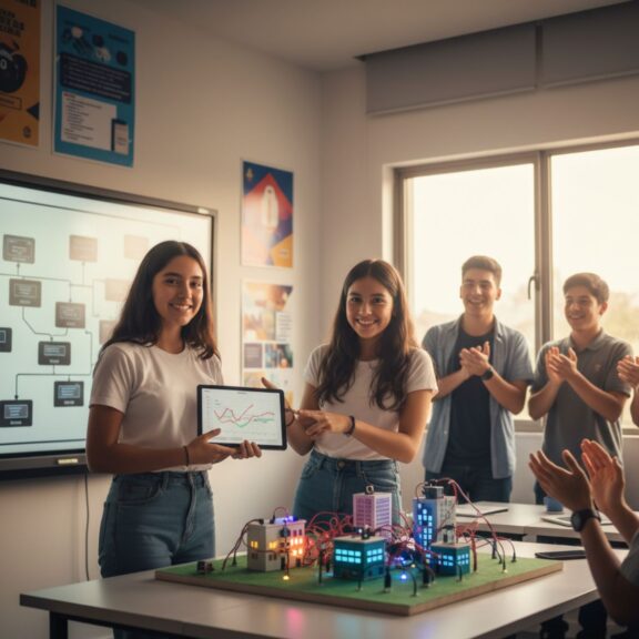 Conoce los talleres de verano 2026 para escolares en robótica, IA y electrónica de Fabricum PUCP