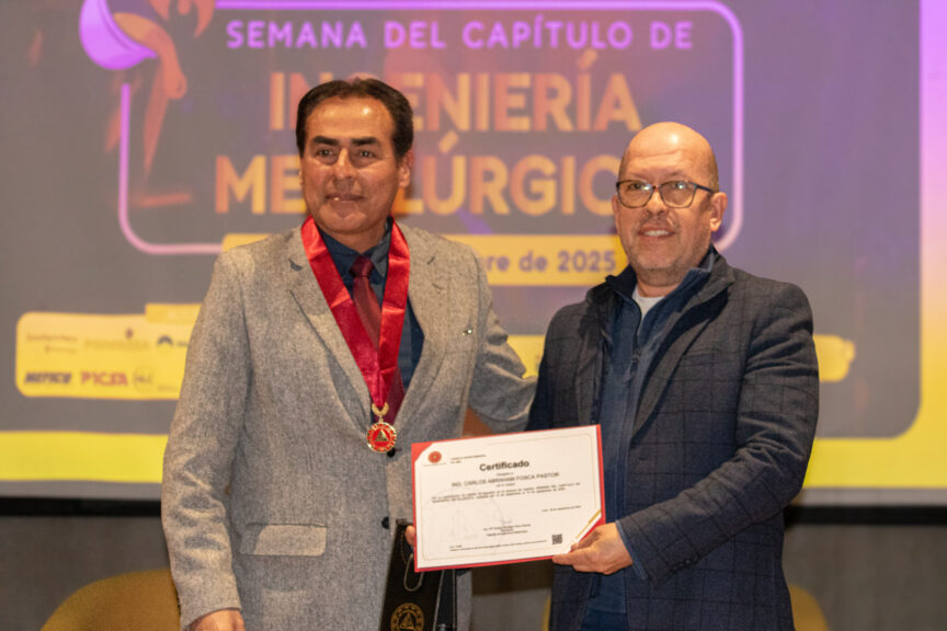 Fabricum PUCP participa en la Semana del Capítulo de Ingeniería Metalúrgica - CIP Lima con conferencia magistral del Dr. Carlos Fosca